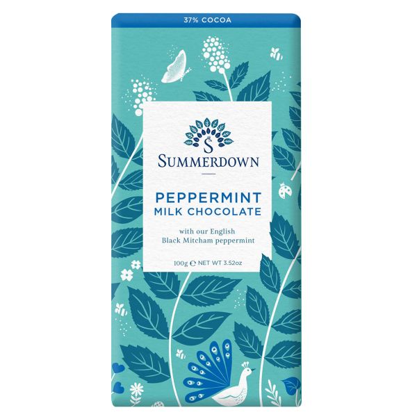 Summerdown Peppermint Milk Chocolate 100g